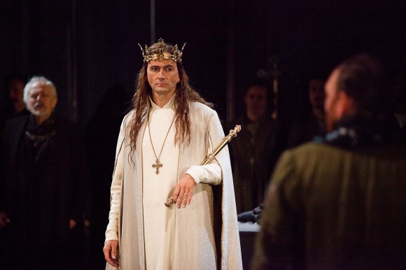 David Tennant as Richard II in Richard II  Photo by Kwame Lestrade