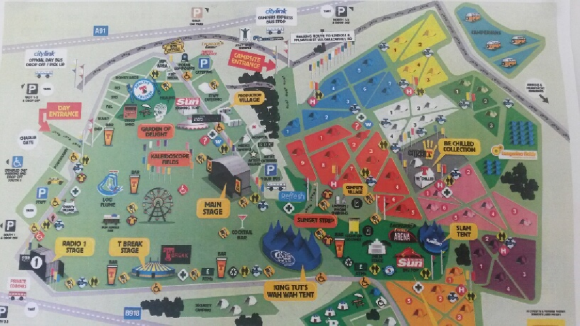 T in The Park main site