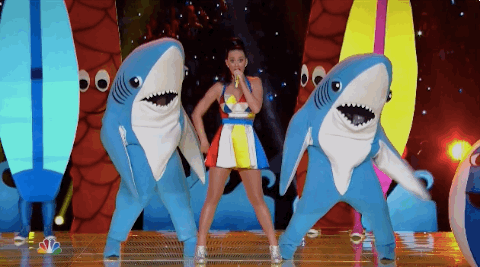 Katy Perry Super Bowl sharks