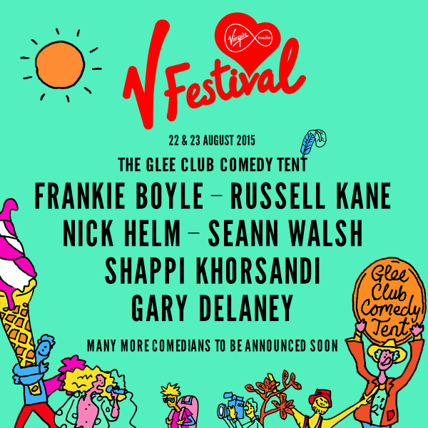 V Festival 2015 comedy tent