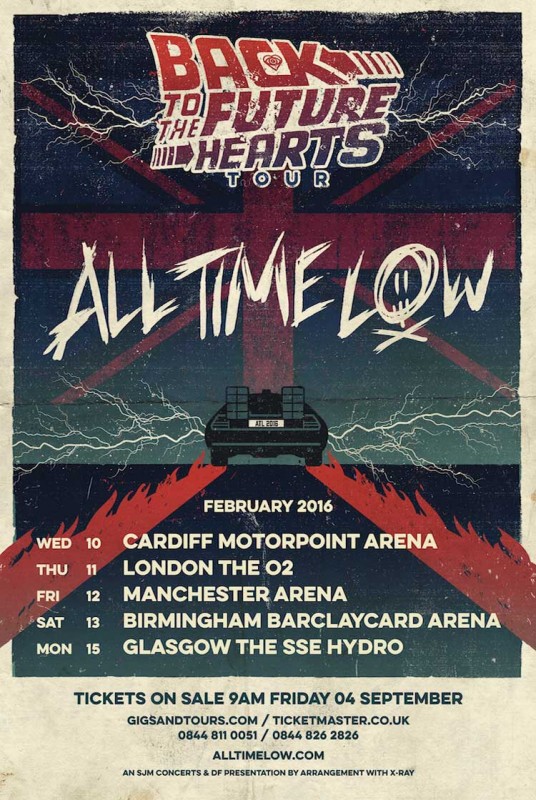 All Time Low 2016 UK tour