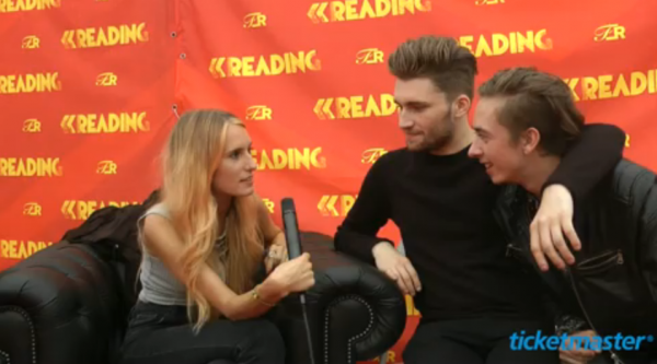 Marmozets interview with Sophie Eggleton at Reading for Ticketmaster