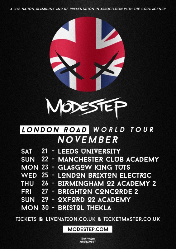 Modestep 2015 uk tour