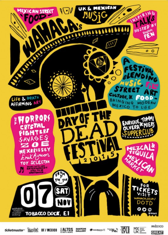 Wahaca Day of the Dead Festival 2015