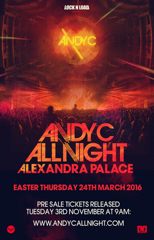 Andy C Alexandra Palace
