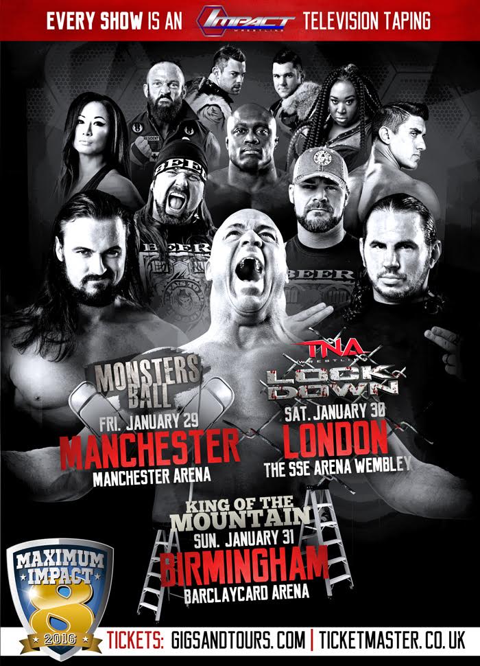 TNA UK tour 2016