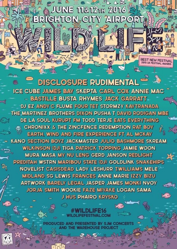 Wild Life Festival Line-up 2016