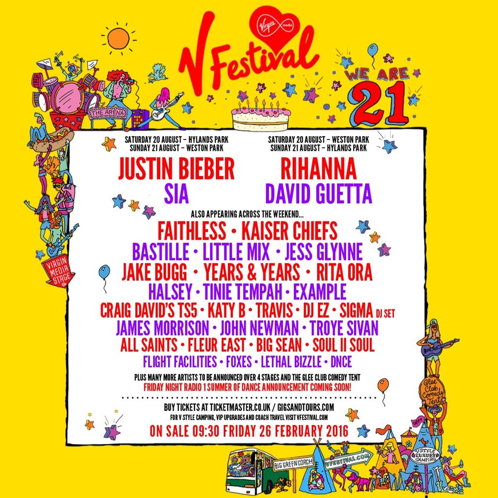 V Festival 2016