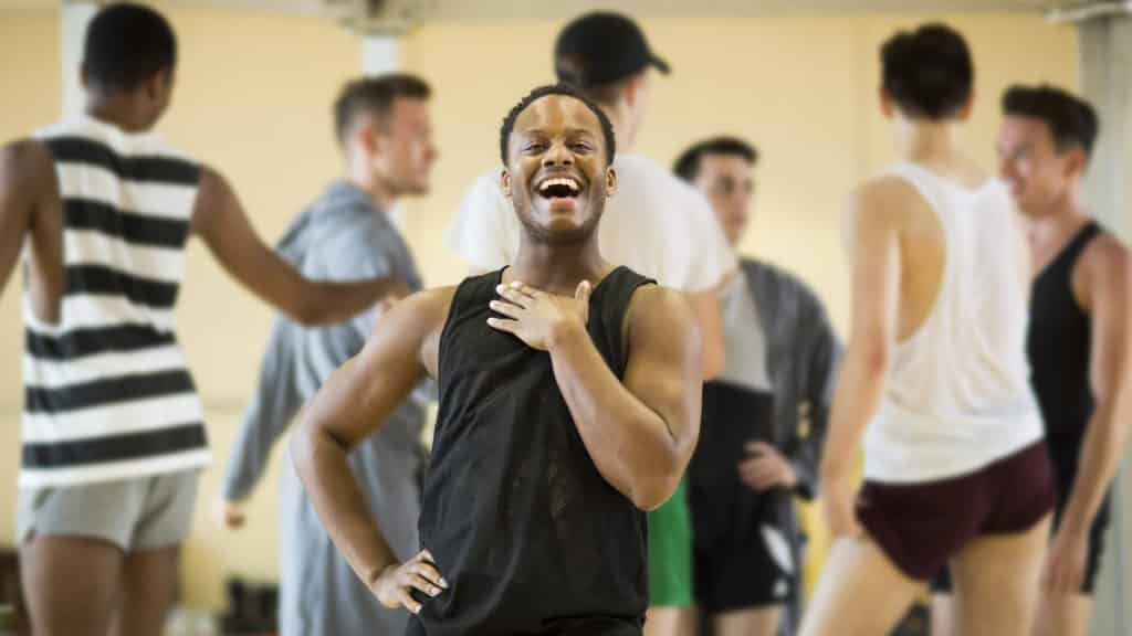 Kinky Boots Rehearsals