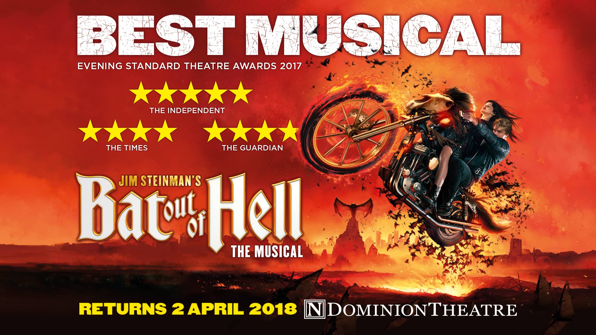 Bat out of Hell: the Musical Джим Штайнман. Bat out of Hell 2.