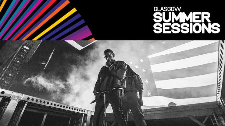 Kendrick Lamar at Glasgow Summer Sessions