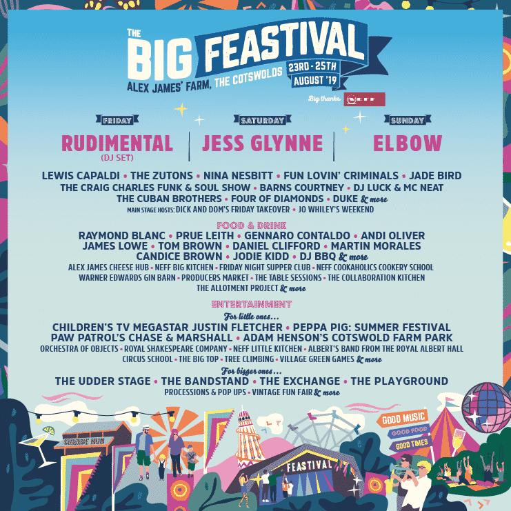 The Big Feastival returns for 2019