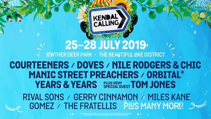 kendal calling line up announcement clipart