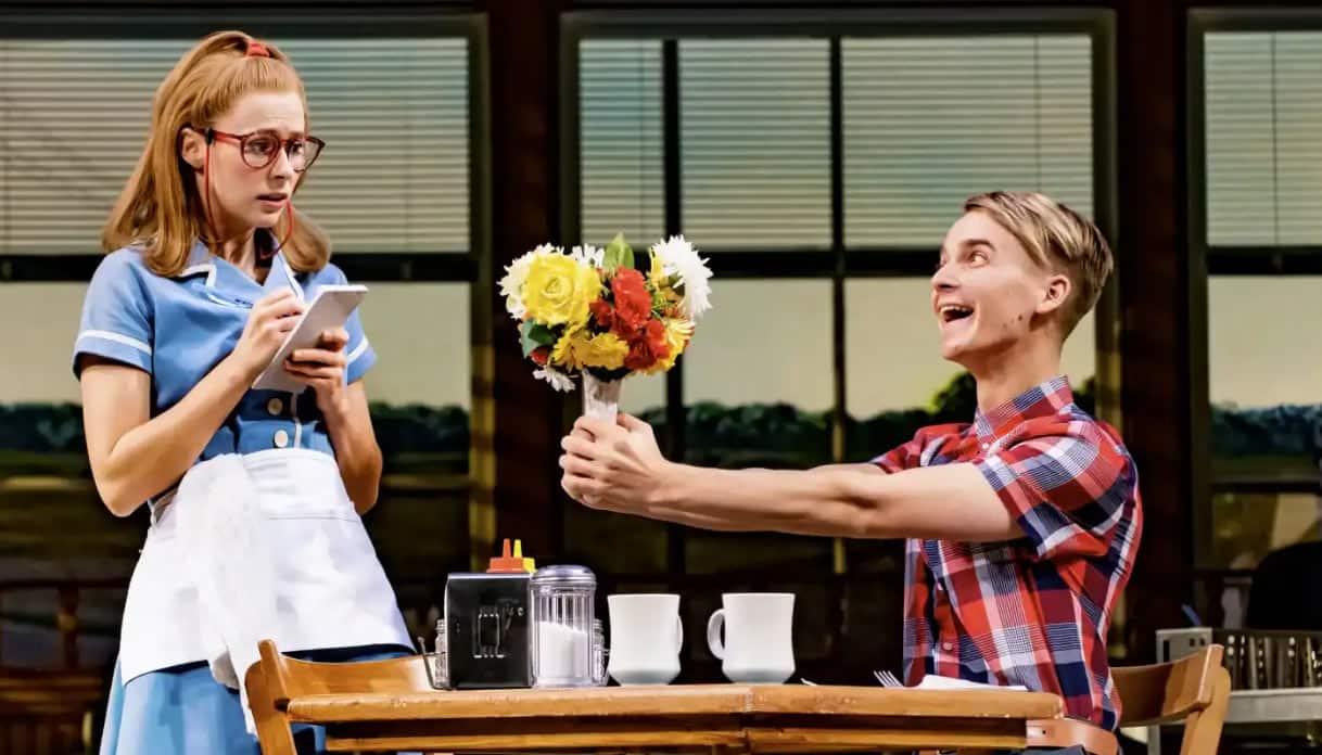 Dawn and Ogie in Waitress