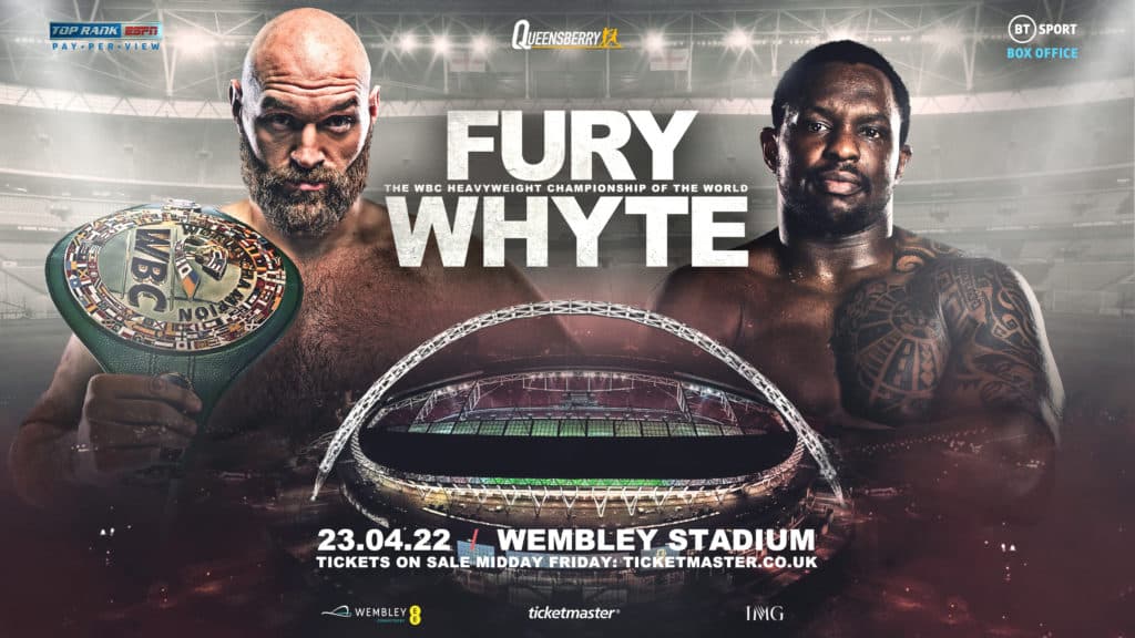fury Whyte tickets