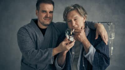 David Harbour and Bill Pullman. Photo by Charlie Gray