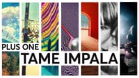 A montage of Tame Impala album art
