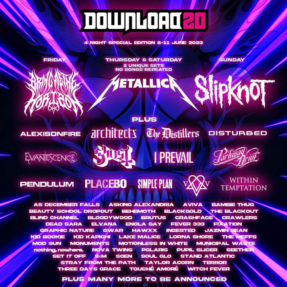 Download Festival announces 2023 lineup