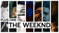 A montage of album art by The Weeknd