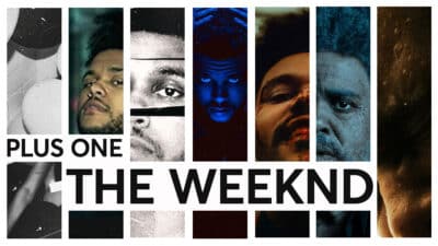 A montage of album art by The Weeknd