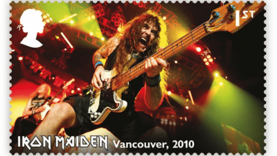 Iron Maiden stamps