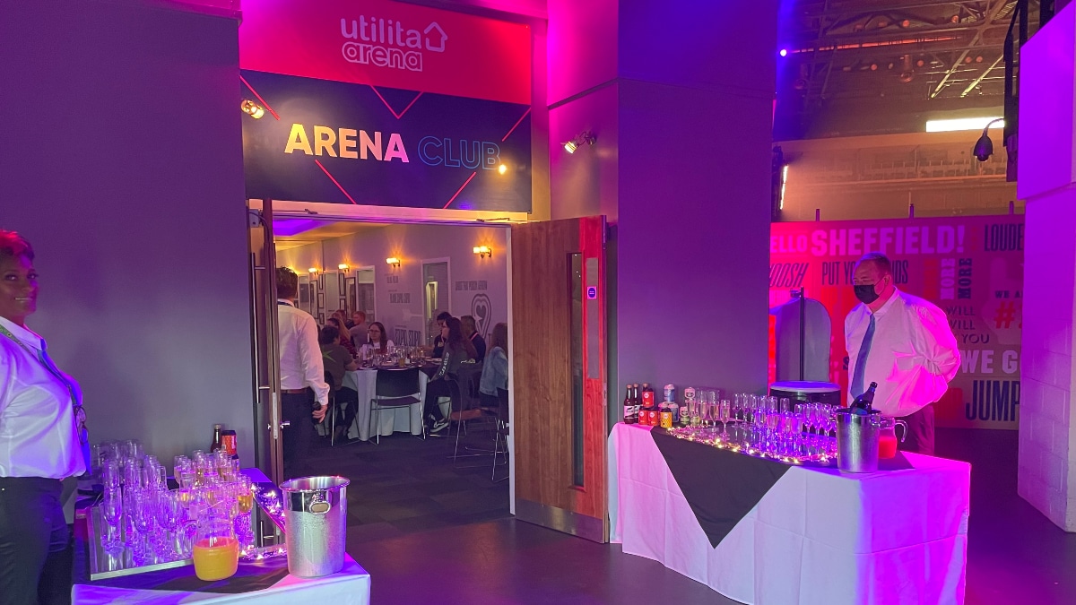 VIP Sheffield Arena Club hits all the right notes