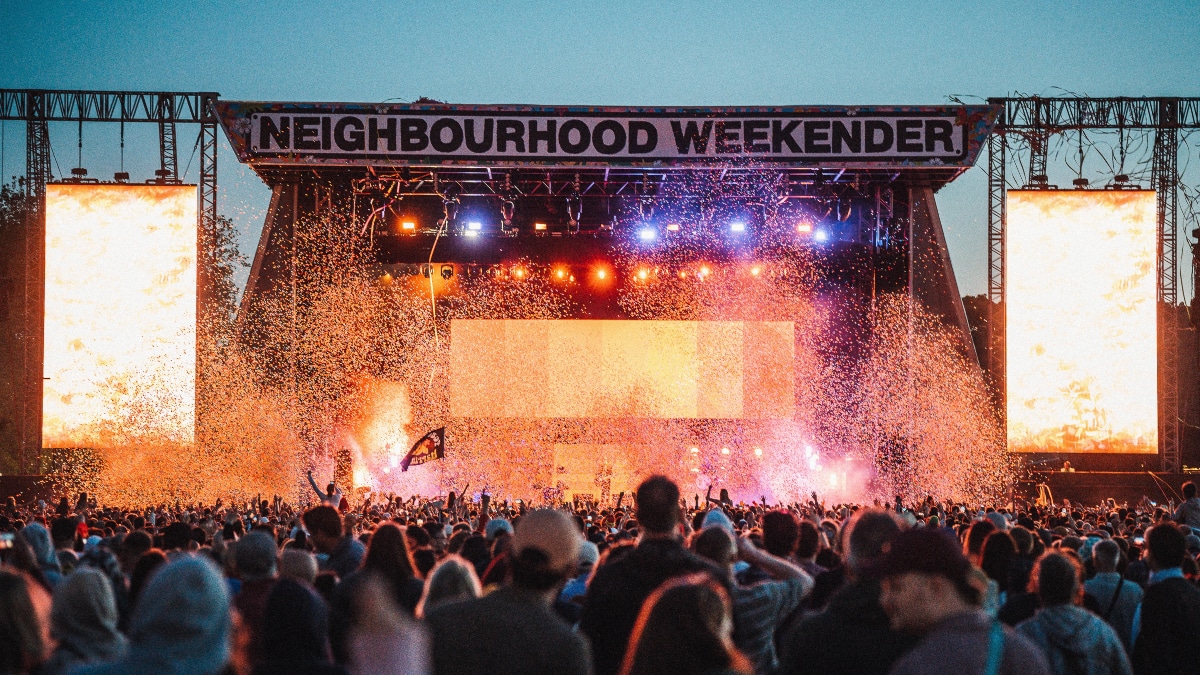 Here's what day one looked like at Neighbourhood Weekender 2023