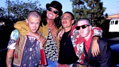 Red Hot Chili Peppers At The 1990 Video Music Awards