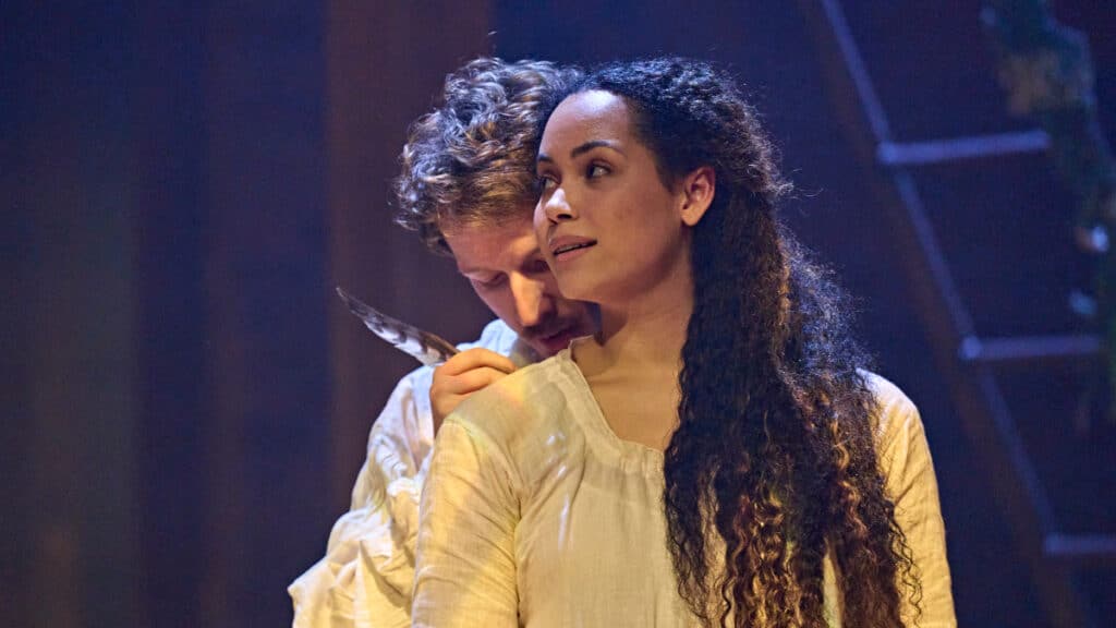 Will and Agnes from the West End production of Hamnet