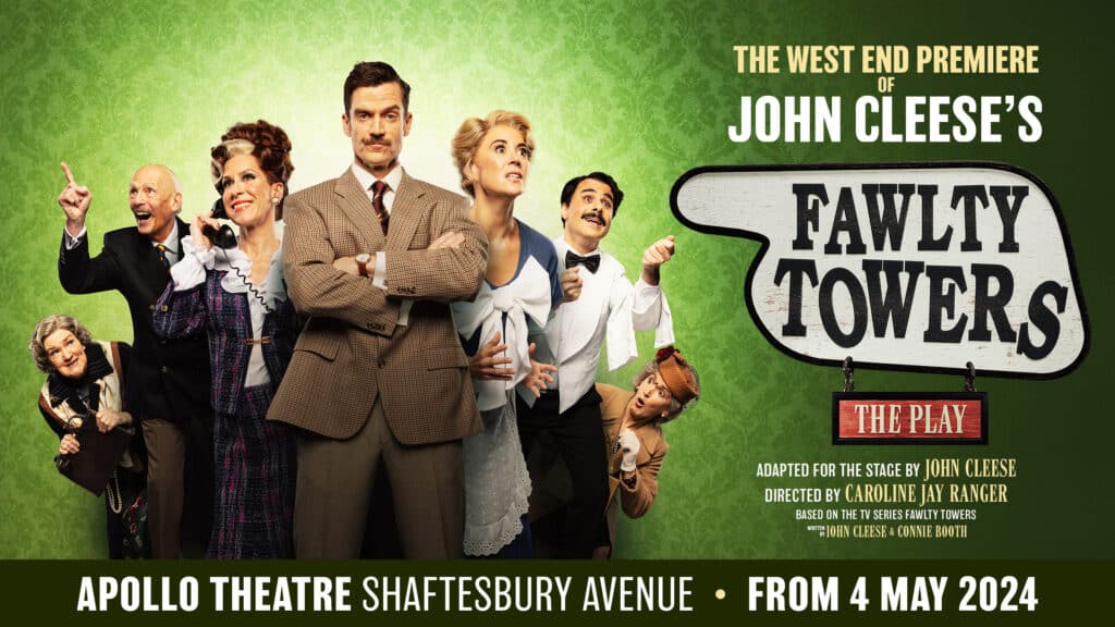 The poster for Fawlty Towers the Play