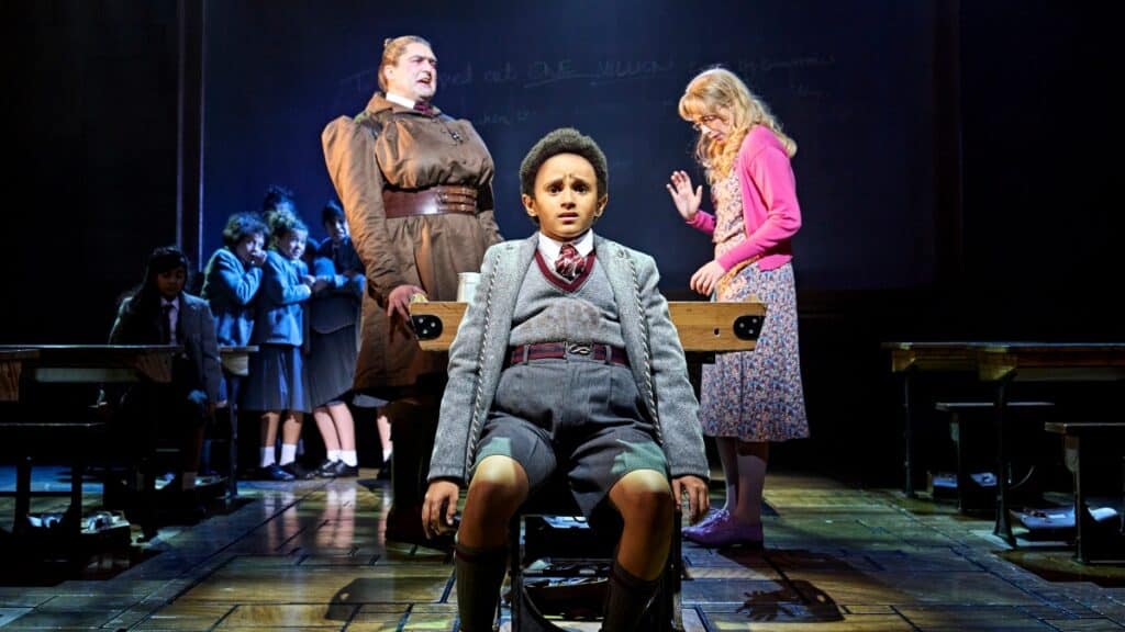 Bruce from Matilda The Musical