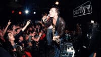 The Libertines performing live at Barfly, Camden in October 2003