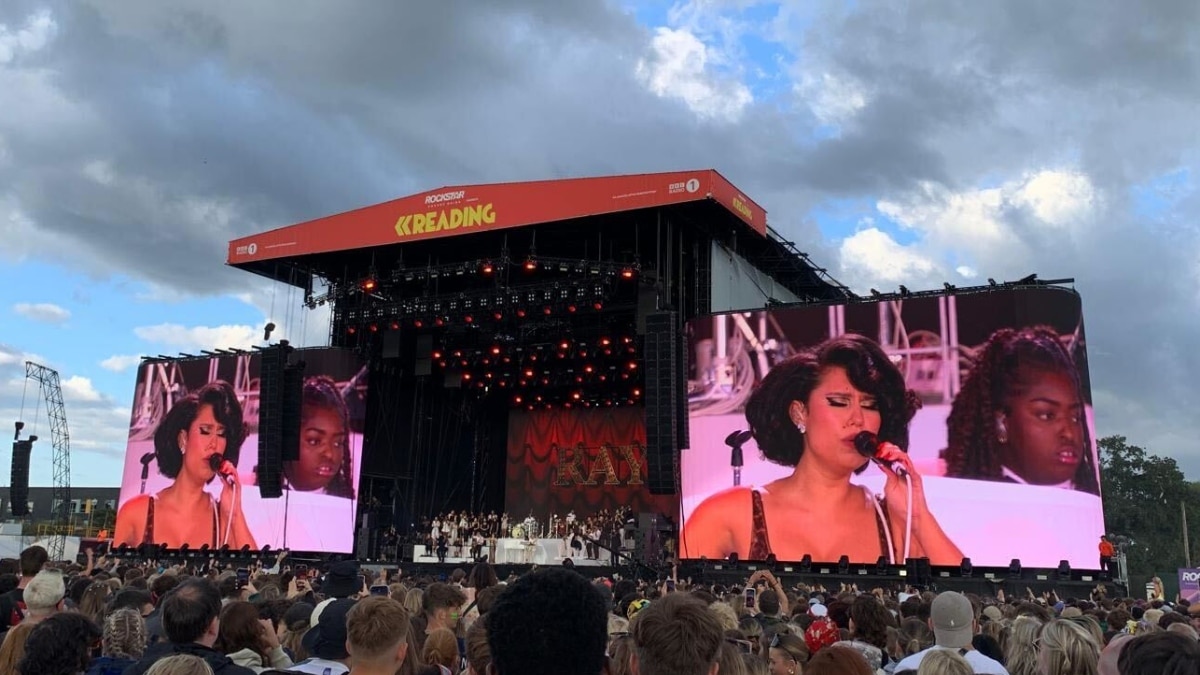 Raye at Reading Festival, 24/8/2024