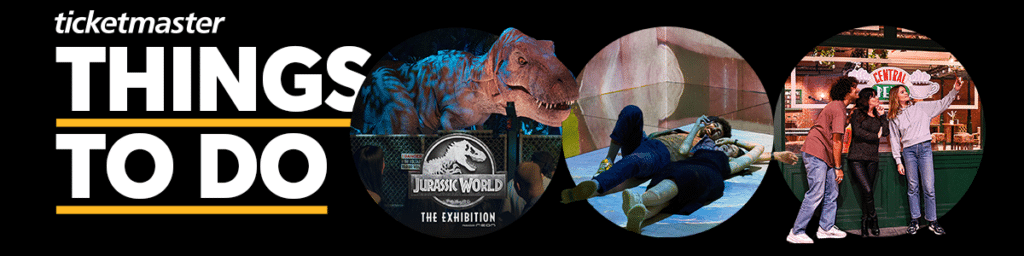 jurassic world exhibition tour uk