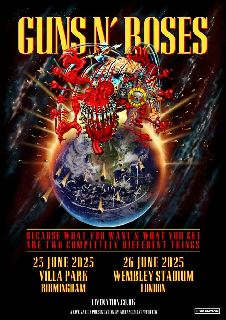 Guns N’ Roses confirm two massive UK stadium shows for 2025