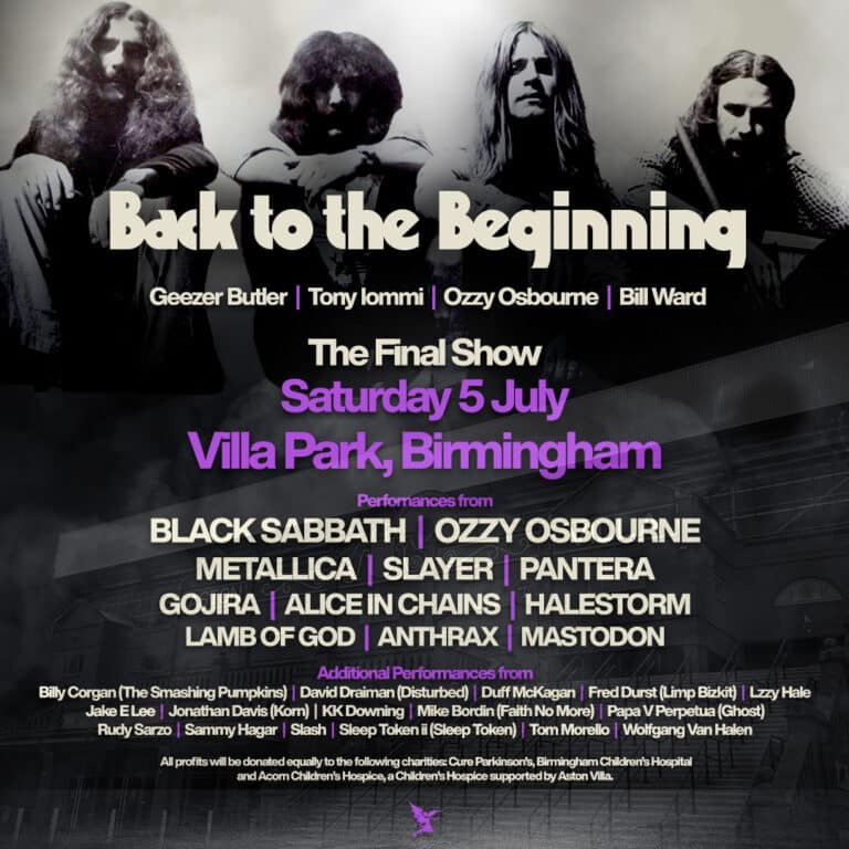 Ozzy Osbourne + Black Sabbath announce final ever concert
