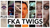 A montage of FKA Twigs album art