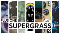 A montage of Supergrass album art