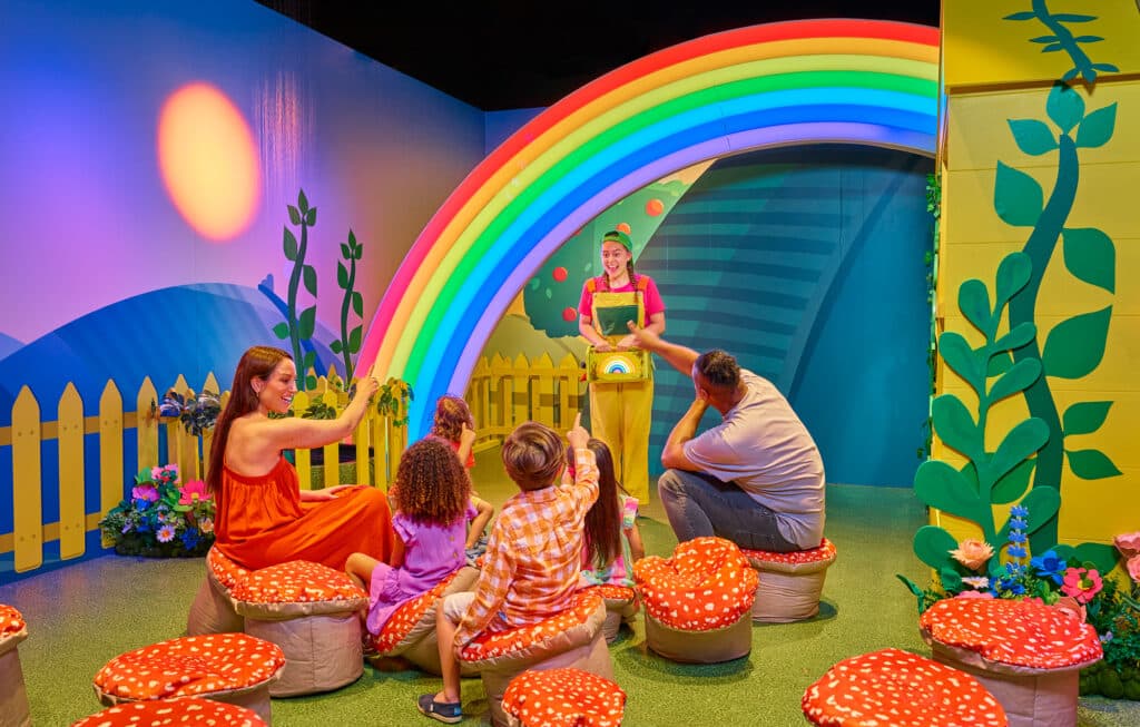Inside the CBeebies Rainbow Adventure