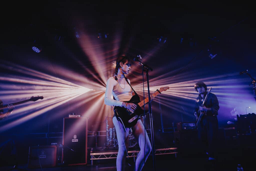 Chloe Slater plays the Ticketmaster New Music stage at The Great Escape 2025