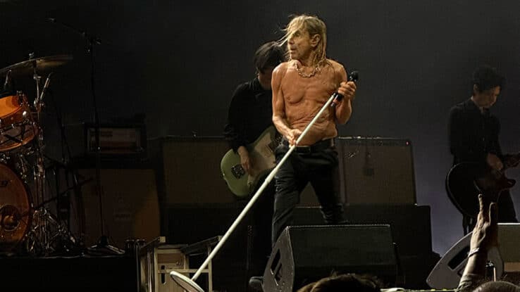Iggy Pop at Bearded Theory festival 2025
