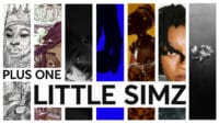 A montage of Little Simz album covers