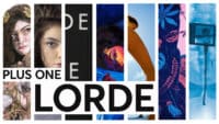 A montage of album art by Lorde