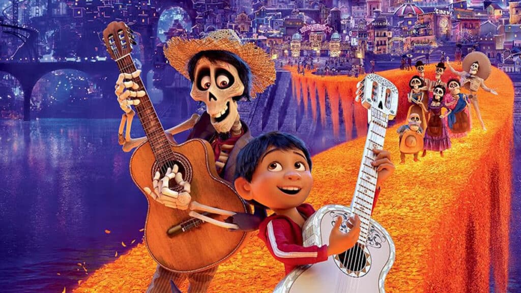 The poster for Disney Pixar's Coco