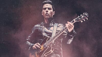 Kelly Jones of Stereophonics on the poster for their December 2025 arena tour