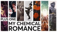 A montage of My Chemical Romance album, EP, single and compilation artwork