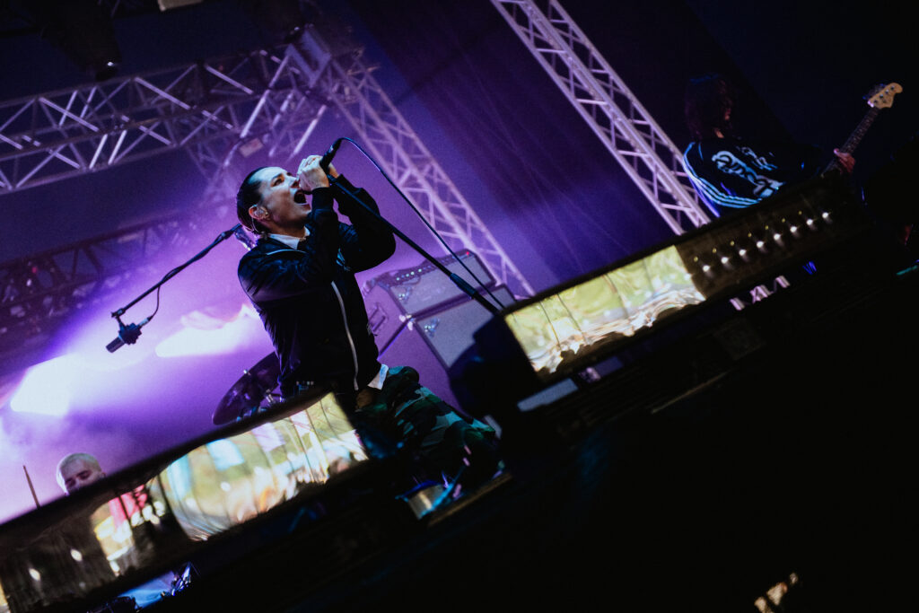 Jehnny Beth on stage at Rock N Roll Circus in Sheffield 