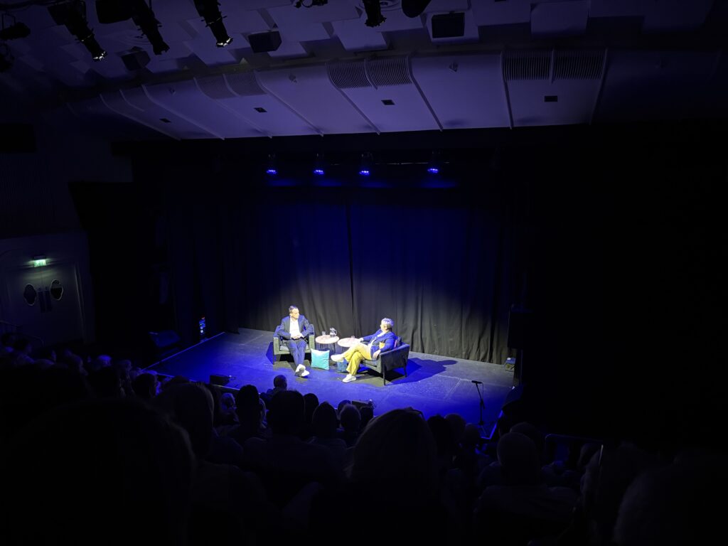 Matt Forde and Joanna Cherry.