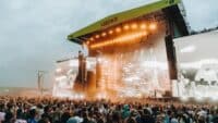 The main stage at Leeds Festival
