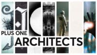 A montage of album art from Architects